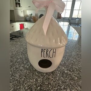Rae Dunn Perch Birdhouse